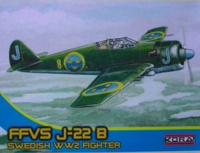 FFVS J 22B Swedish fighter
