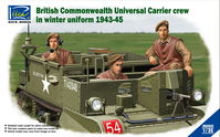 British & Commonwealth Universal Carrier crew in winter uniform 1943-1945 - Image 1