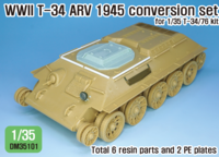 WWII Soviet T-34 ARV 1945 coversion set ( for 1/35 T-34 kit)