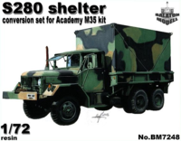 S-280 shelter for Academy M35 kit