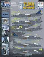 McDonnell Douglas AV-8 B Harrier - Yuma Nightmares Decals