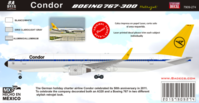 Boeing 767-300 CONDOR retrojet