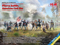 Fierce battle. American Civil War - Image 1