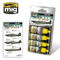 A.MIG 7215 RAF WWII EARLY COLORS SET