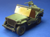 Windshield armour for WWII Jeep