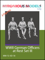 WWII German Officers at Rest Set III - Image 1