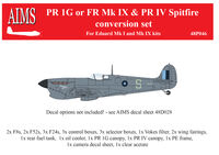 Supermarine Spitfire PR.IG / IV or FR.IX - for Eduard Mk.I or Mk.IX kits