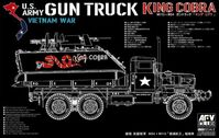 US Army Vietnam war Gun Truck "King COBRA" M113 + M54