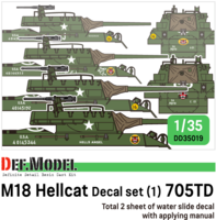 WWII US M18 Hellcat 705TD set - Image 1