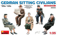 German Sitting Civilians 30-40s - Image 1