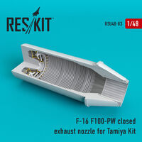 F-16 (F100-PW) closed exhaust nozzles for Tamiya Kit - Image 1